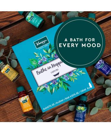 Kneipp 6 Piece Herbal Bath Oil Set - 6 x 20ml Bottles - Buy Online on SooperMarket.com