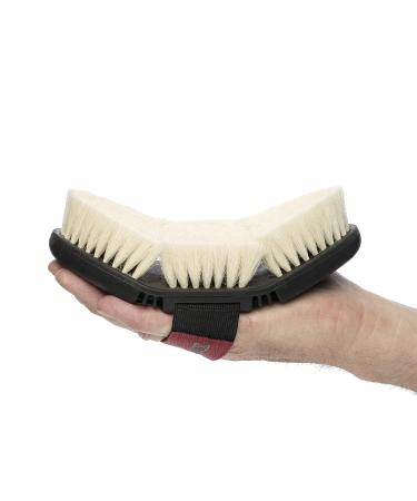 Flexi Goats Hair Body Brush - Black | Premium Quality for Gentle Grooming - Buy Online on SooperMarket.com