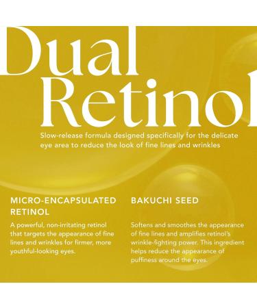 RANAVAT Brightening Retinol Eye Cream - Anti-Aging Dark Circle Corrector with Bakuchi Seed & Saffron | 0.5 oz International Shipping Available - Buy Online on SooperMarket.com