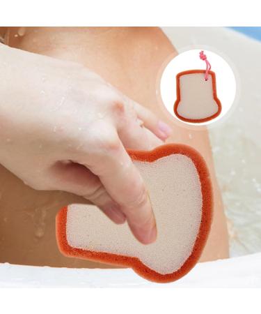 Gogogmee 1pc Bath Sponge Exfoliating Scrubber Bath Exfoliating Sponge Tubs for Bath Sponge Exfoliating Mesh Shower Sponge Loofah Sponge Sponges Bath Flower Newborn Clean 21X7.5CM - Buy Online on SooperMarket.com