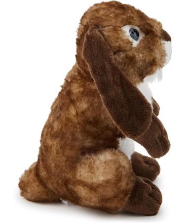 Zappi Co Brown Bunny Rabbit Plush Toy (20cm) - Eco-Friendly Safari Animals Series, 100% Recycled Material - Buy Online on SooperMarket.com