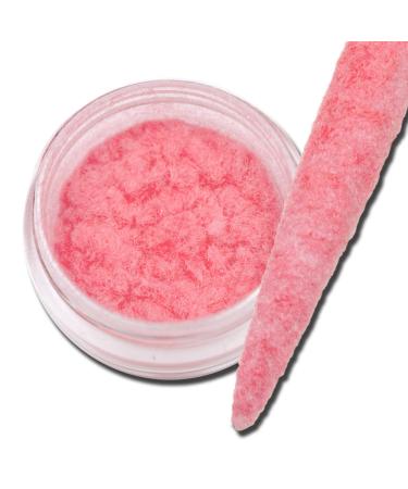 Velvet Plush Powder Pompom Look Powder Nailart Pink