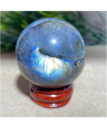 Yellow Purple Light Labradorite Balls Stone Natural Crystals Blue Wicca Minerals Ornaments Home Decoration 1pc (Color : 140-150g) - Buy Online on SooperMarket.com