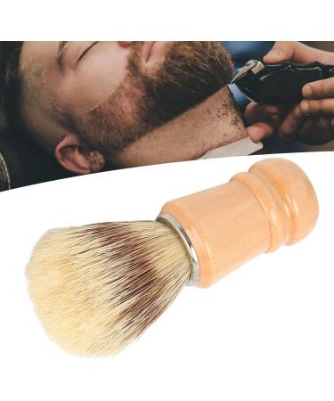 Premium Shaving Brush with Wooden Handle - Soft Hair for Men | Beard & Razor Brush for Home Salon - Buy Online on SooperMarket.com