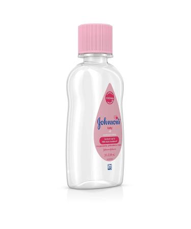 Johnson's Baby Oil 3 fl. oz - Hypoallergenic & Original Mineral Oil for Moisture Protection - Buy Online on SooperMarket.com