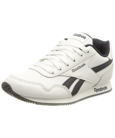 Reebok Boy's Royal Classic Jogger 3 Sneakers 4.5 UK White Collegiate Navy White
