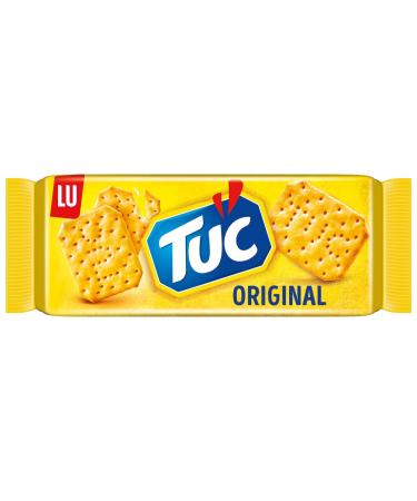 TUC Classic 1 x 100g I Salted biscuits single pack I Snack biscuits I Finely salted snack crackers