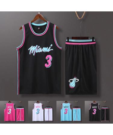 Shop 2023/2024 Basketball Jersey & Shorts for Kids & Adults - Sleeveless Suit D-3 Blue L - Buy Online on SooperMarket.com