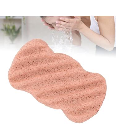 Verdant Touch Exfoliating Face Sponge Facial Sponge Reusable Exfoliating Bath Puff Washable Portable Face Cleansing Plant Fiber Pink - Buy Online on SooperMarket.com