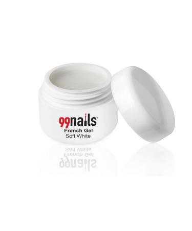 99nails French Gel - Soft White 5 ml Pack | Premium Quality Gel Nail Polish for Flawless Manicures | International Shipping Available - Buy Online on SooperMarket.com