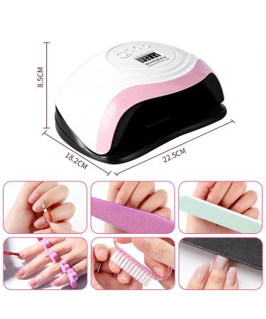 Shop Joyboy 168W UV LED Nail Dryer - Professional Lamp with Smart Timer & LCD Display for All Gel Nails - Buy Online on SooperMarket.com