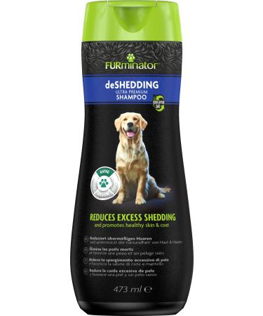 FURminator deShedding Dog Shampoo - Premium shampoo for dogs effectively removes loose hair 473 ml Shampoo 473 ml
