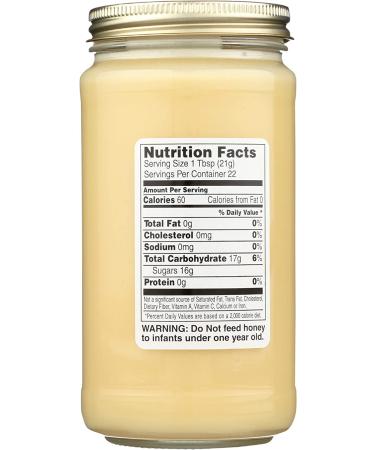 Gunter Cream Honey 16 oz - Premium 1 Pound Jar - Buy Online on SooperMarket.com