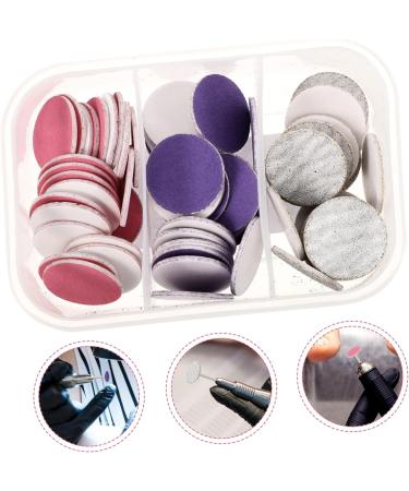 FRCOLOR 216 Pcs Nail Polishing Sheets Sanding Discs Electric Pedicure Remover Discs Nail Art Tool Dead Skin Remover Electric Foot Remover Discs Foot File Round Resin Gauze Material - Buy Online on SooperMarket.com