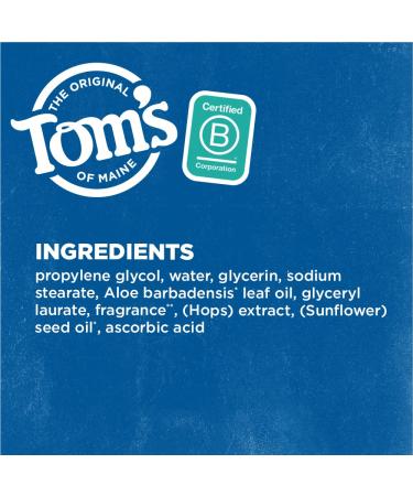 Tomâ€™s of Maine Natural Deodorant - Aluminum-Free Lemongrass, 2.25 oz | Long Lasting Freshness - Buy Online on SooperMarket.com