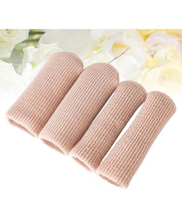 4pcs Nylon Toe Protectors Set - Hammer Toe & Finger Sleeve for Pain Relief and Protection | Healeved Toe Covers - Buy Online on SooperMarket.com