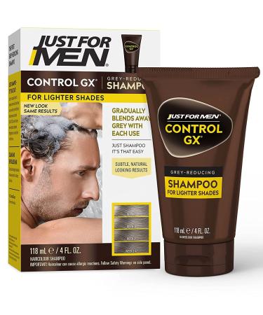 Just for Men Control GX Grey Reducing Shampoo Blonde & Medium Brown Old