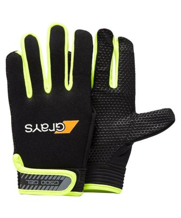 GRAYS G500 gel gloves black/neon yellow