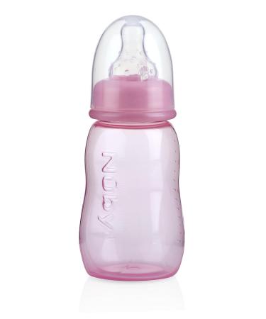 Nuby Standard Neck Tinted Feeding Nurser  1 Count (Pack of 1)  Colors May Vary - Buy Online on SooperMarket.com