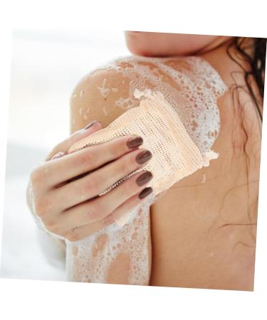 MUSISALY 16 Pcs Soap Storage Bag Shower Foaming Nets Exfoliating Soap Bar Body Bar Soap Cotton Linen - Buy Online on SooperMarket.com