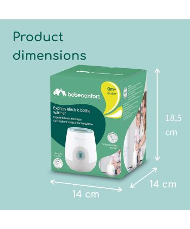 Bebeconfort Express Electric Bottle Warmer - Travel-Friendly Baby Bottle Warmer - Buy Online on SooperMarket.com