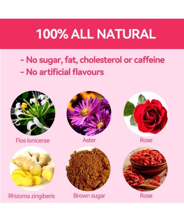 Hiherbs Fibroid Tea: Natural Solution to Shrink Ovarian Cysts - 10 Tea Bags - Buy Online on SooperMarket.com