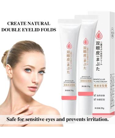 Double Eyelid Double Eyelid Shaping Cream Double Eyelid Styling Cream Long Lasting Invisible Double Eyelid Shaping Styling Cream Waterproof 2 Pieces - Buy Online on SooperMarket.com