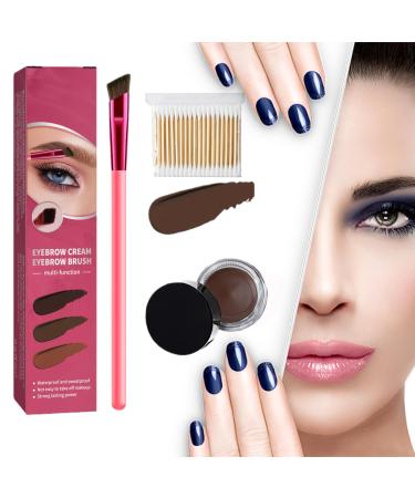4D Laminated Eyebrow Home Grooming Kit Home Eyebrow Care Kit 4D Laminated (Dark Brown)