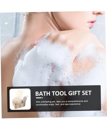 Buy 1 Set Bath Shower Loofah Pouf for Kids - Exfoliating Cleaning Gloves & Sponge Kits - Perfect Foot Care & Skincare Products - Buy Online on SooperMarket.com