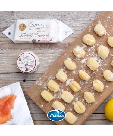 Premium Italian Raw Milk Butter - 84% Fat Salted & Smoked - Fratelli Brazzale - Buy Online on SooperMarket.com