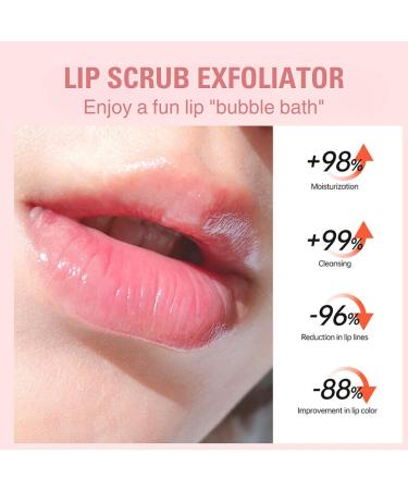 Bubble Lip Mask Bubble Lip Scrub Lip Scrub Exfoliator Moisturizes And Plumps Chapped Lips Easy Exfoliation With Soft Bubbles Fades Lip Lines Black Lip Lip Masks Dry Lips Treatment&Lip Care - Buy Online on SooperMarket.com