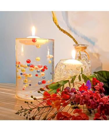 NIKOEO Clear Water Beads 10000 Pcs - Transparent Jelly Beads for Floating Candle Making and Wedding Centerpiece Decor - Festive Floral Vase Filler - Buy Online on SooperMarket.com
