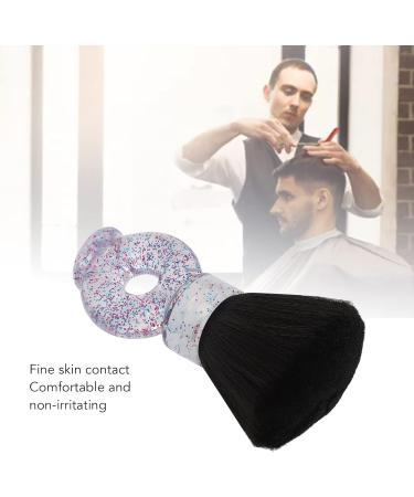 Barber Neck Duster Durable Hair Duster Brush for Removing Hair from Face and Neck Easy to Grip Hair Cutting Brush with Curved Handle Skin Friendly Neck Face Dust Brush for Home Hair Salon - Buy Online on SooperMarket.com