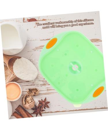 OUNONA 5pcs Baking Tools Mold for Baby Food Silicone Baby Food Molds Professional Silicone Mold DIY for Food Baby Food Silicone Mold Silicone Molds Milk Silica Gel Jelly Infant Products 15X12X3cmx5pcs Greenx5pcs - Buy Online on SooperMarket.com