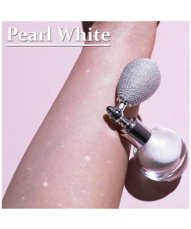 Glitter Highlighter Powder Spray - Pearl White | Shimmer & Sparkle Makeup for Face, Body & Hair - Buy Online on SooperMarket.com