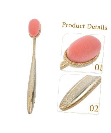 Angoily Foundation Brush - Versatile Blusher & Concealer Makeup Tool | Premium Sub-Golden Cosmetic Brush for Flawless Application - Buy Online on SooperMarket.com