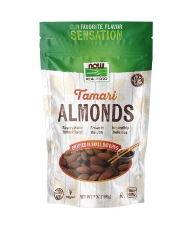 Now Foods Real Food Tamari Almonds 7 oz (198 g)