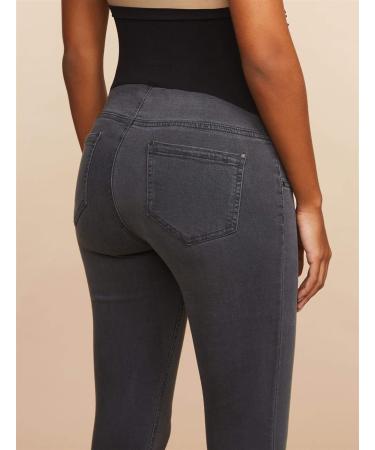Motherhood Maternity Women's Indigo Blue Stretch Secret Fit Belly Ankle Denim Jegging Jeans - Grey Wash - Buy Online on SooperMarket.com