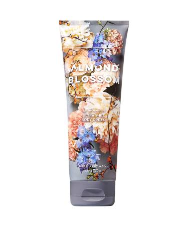 Bath and Body Works Almond Blossom Ultra Shea Body Cream (24-Hr Moisture) 8 Ounce