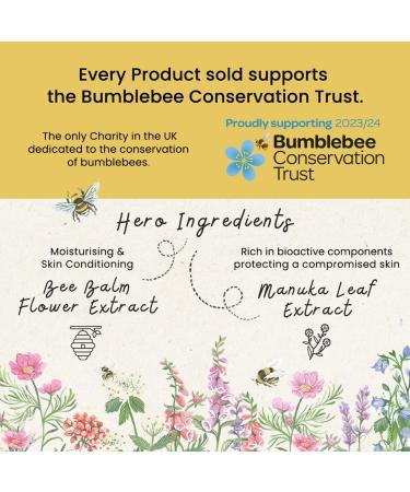 Heathcote & Ivory Busy Bees Body Scrub | Enriched With Essential Oils | Exfoliate & Invigorate Dry Skin | Cruelty Free & Vegan Friendly | 110g - Buy Online on SooperMarket.com