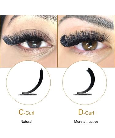QUEWEL Easy Fan 2D-20D Russian Volume Lashes 0.05C Curl 11mm - Self Fanning Eyelash Extensions - Buy Online on SooperMarket.com