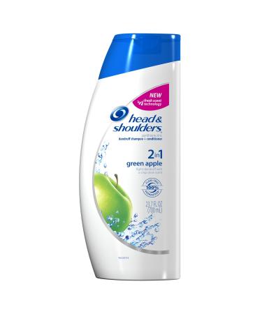 Head and Shoulders Green Apple Dandruff Shampoo 23.7 Fl Oz