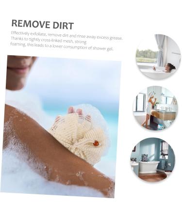 Buy NOLITOY 2pcs Bath Sponge Loofah - Relaxing Foam Bath Balls for Women | Shower Bubble Maker & Strainer - Buy Online on SooperMarket.com