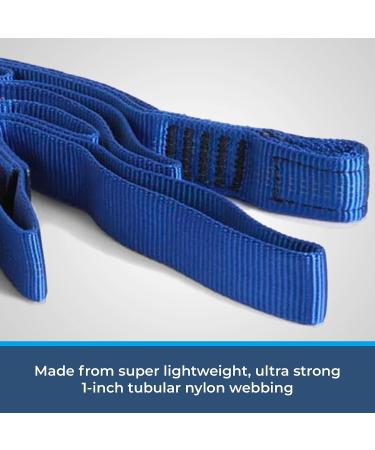 Rock-N-Rescue Climbing Etrier - Lightweight Nylon Step Ladder | Bouldering & Rock Climbing Accessories - Buy Online on SooperMarket.com
