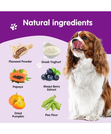 Pre and Probiotics for Dogs - Probiotic Dog Chews Support Digestive Health Gut Health Itchy Skin Yeast Balance Allergies Immune Health - Duck Flavor - 120 Soft Chews - All Ages All Breeds - Buy Online on SooperMarket.com