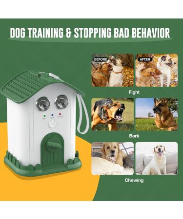 Jewyow Anti-Bell Device - 50ft Ultrasound Dog Repeller for Outdoor Use | 3 Frequencies & LED Display | Dog Bark Deterrent for Medium & Small Dogs | Ideal 9V Battery Powered Solution - Buy Online on SooperMarket.com