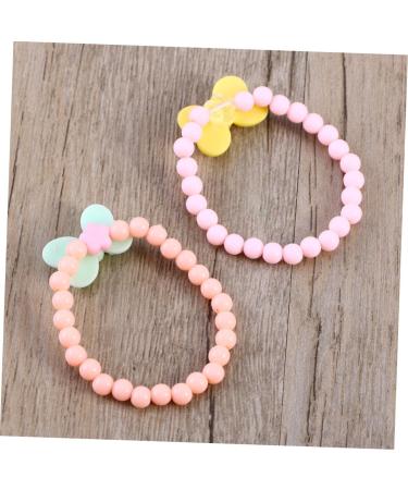 Shop Toyandona 6-Pack Colorful Baby Girl Bracelets - Candy-Colored Party Accessories for Little Princesses - Buy Online on SooperMarket.com