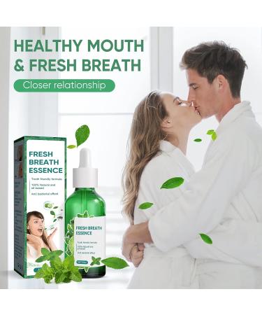 Bad Breath Serum for Adults | Natural Freshening Drops | Lasts 8 Hours | Minty Taste - 30ml - Buy Online on SooperMarket.com