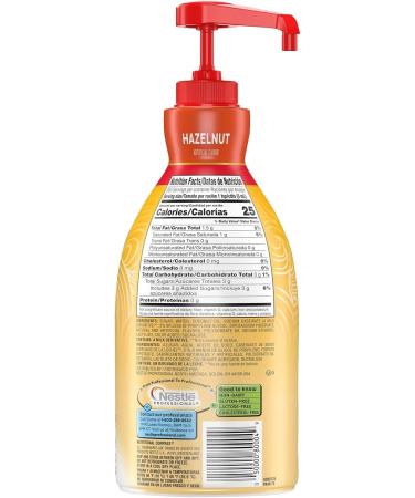Coffee mate Hazelnut Liquid Concentrate 1.5 Liter Pump Bottle with World Food Shop Scoop - Buy Online on SooperMarket.com