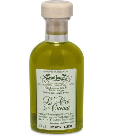Oro in Cucina - Extra Virgin Olive Oil with White Truffle Slices - Buy Online on SooperMarket.com